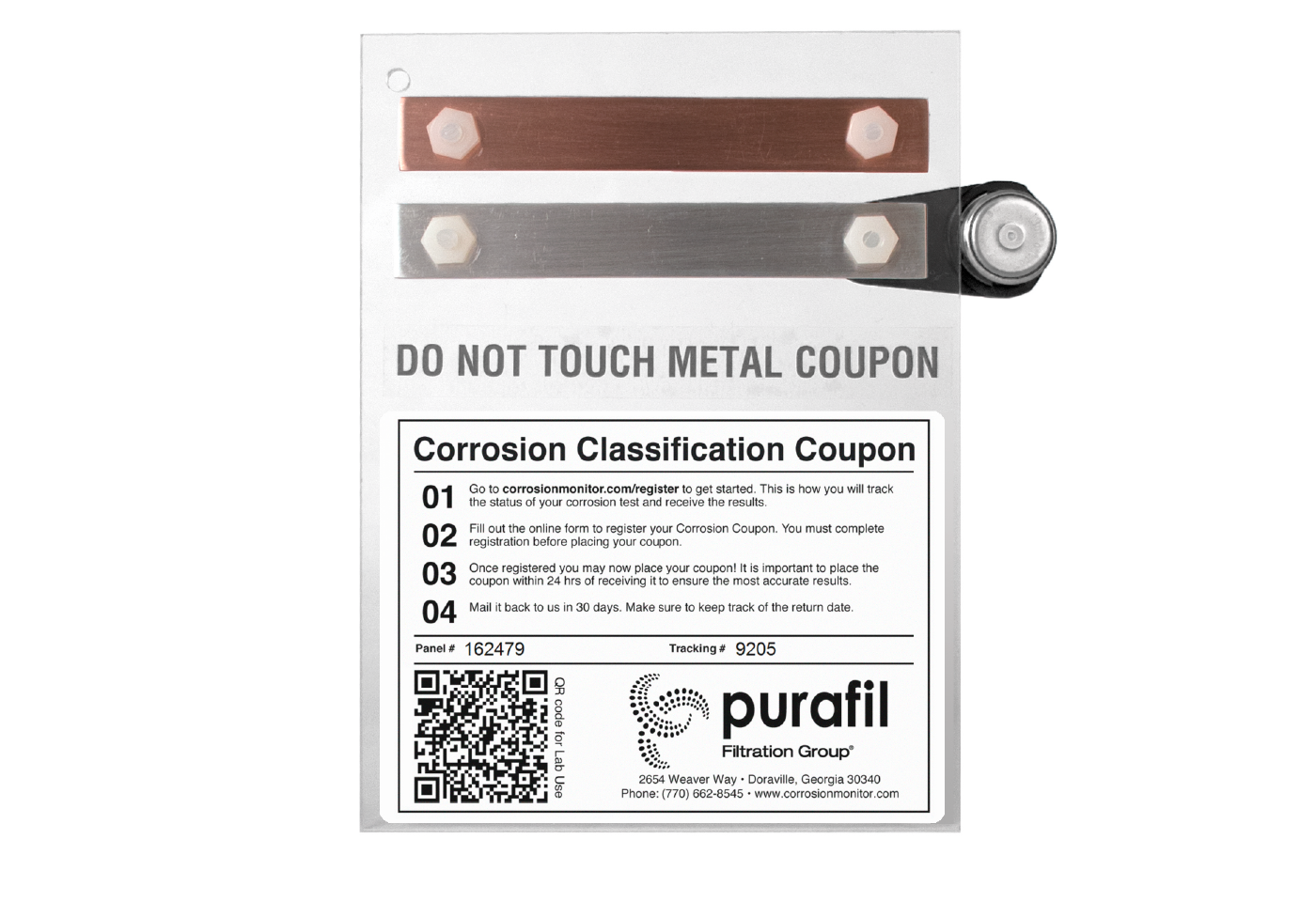 Corrosion Classification Coupon + Temperature and Relative Humidity